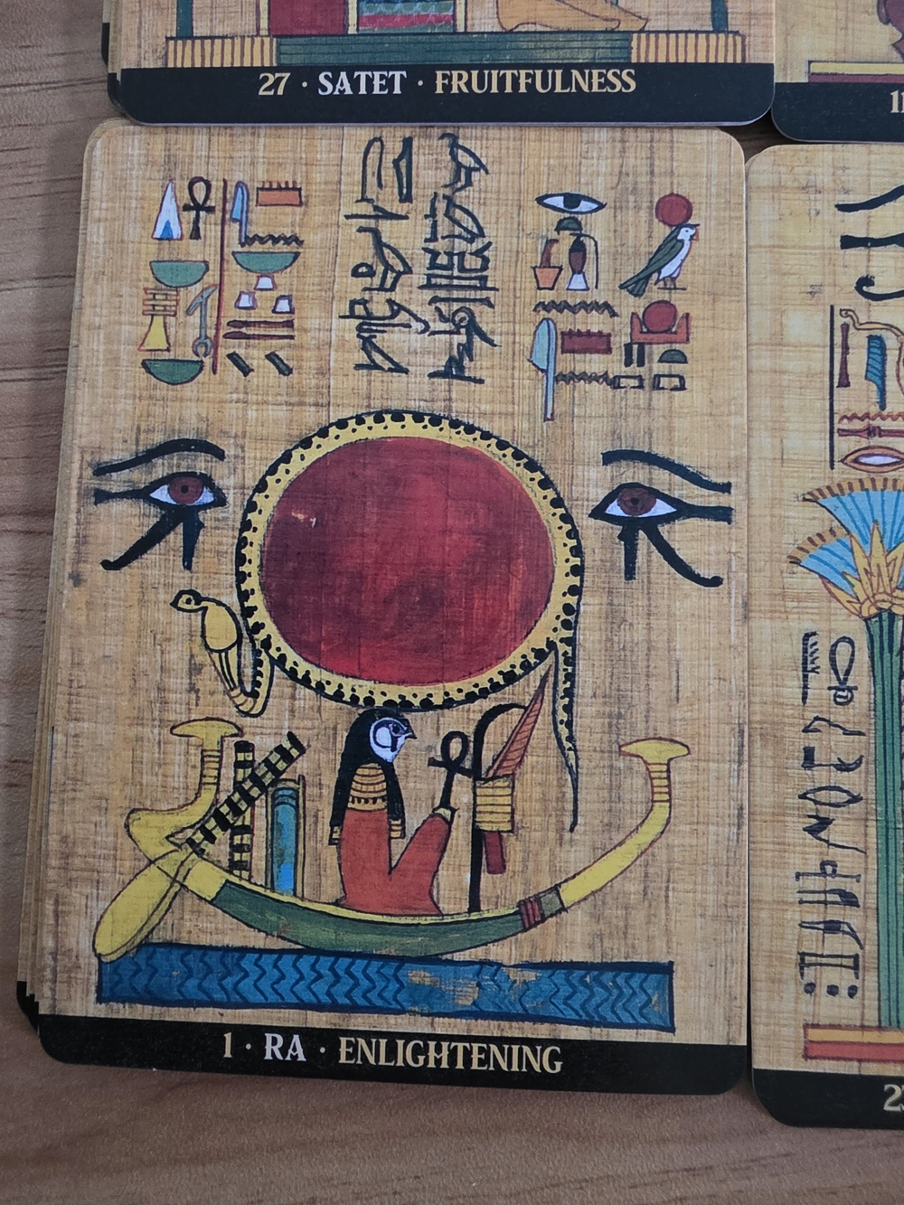 Egyptian Gods Oracle Cards - QR Code Guidebook - Picture 7 of 12